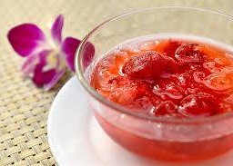 สตอเบอร์รี่ลอยแก้ว