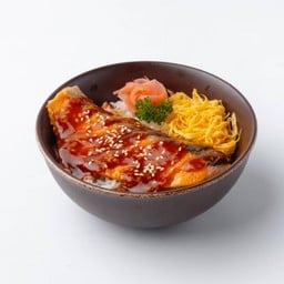 ข้าวหน้าแซลม่อนสไปซี่