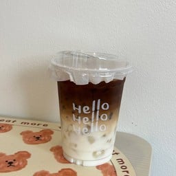 มะพร้าวลาเต้นมสด