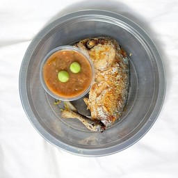 น้ำพริกกะปิ+ปลาทูทอด 1ตัว