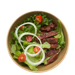 สลัดเนื้อย่าง