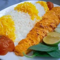 Chicken Skewer with Iranian Rice (ไก่ย่างกับข้าวอิหร่าน)