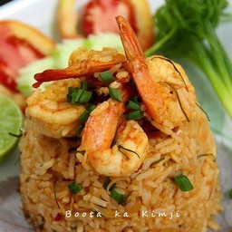 ข้าวผัดต้มยำกุ้ง