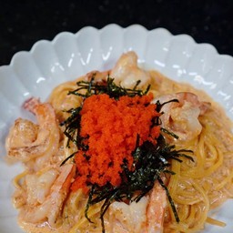 สปาเกตตี้สไปซซี่กุ้ง