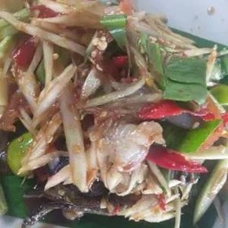 ตำกุ้งสด - Papaya Salad Fresh Shrimp