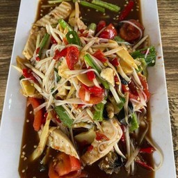 ตำป่า หอยโข่ง