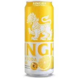 Singha lemon soda