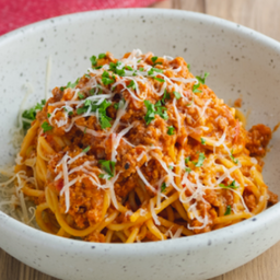 Beef Bolognese /สปาร์เกตตี้ โบโลเนสเนื้อดรายเอจ