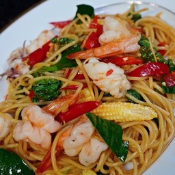 สปาเกตตี้ขี้เมาทะเล