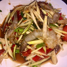 ตำปูปลาร้ากุ้งสด