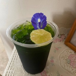 ชาเขียวใสมะนาว  Green Tea with Lime