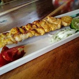 Chicken Skewer (อกไก่ย่างเสียบเหล็ก)