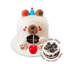 เค้กไอต้าวหมีขาว