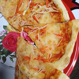 Crab Stick & Cheese พิซซ่าปูอัดชีส