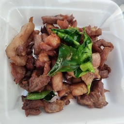 หมูแดดทอด