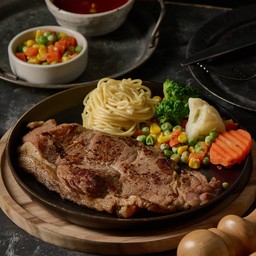 สเต็กเนื้อโคขุน