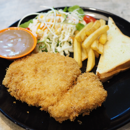 DL สเต็กหมูทงคัตสึ