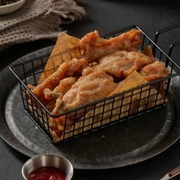 ปิกกลางไก่ทอด
