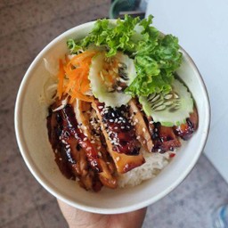 ข้าวไก่อบ ซอสเทอริยากิ