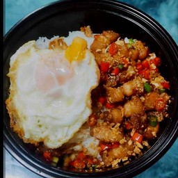 หมูสามชั้นผัดพริกเกลือ