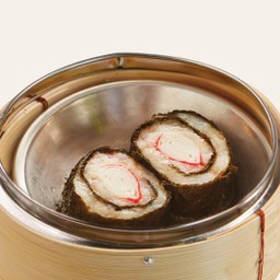 สาหร่ายห่อกุ้งปูอัด (ผสมหมู)