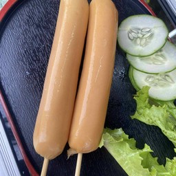 ไส้กรอกหนังกรอบ