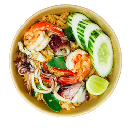 ข้าวผัดต้มยำทะเล