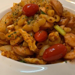 ซอสมะเขือเทศไส้กรอก