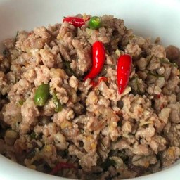 ผัดกะปิหมูสับ