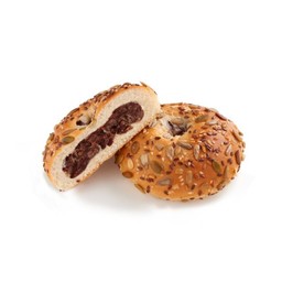 ขนมปังไฟว์เกรน ไส้ถั่วแดง