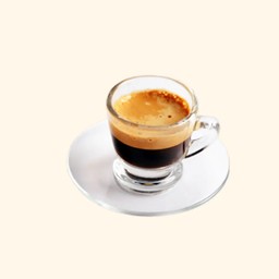 เอสเพรสโซ่ร้อน(ช็อตกาแฟไม่มีนม)