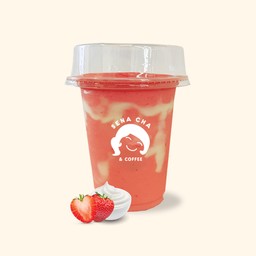 สตอเบอร์รี่สมูทตี้โยเกิร์ต