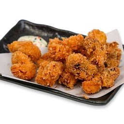 หนวดปลาหมึกทอด