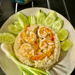 ข้าวผัดกุ้งจำโบ้