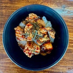 ข้าวหน้า ไก่ป๊อบ เทริยากิ