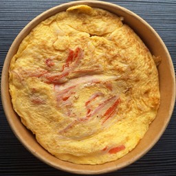 ข้าวไข่เจียวปูอัด