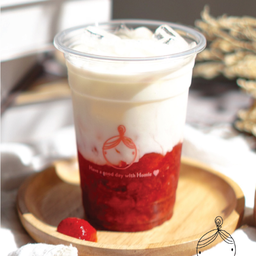 W09 น้ำนมสดสตรอว์เบอร์รี่โฮมเมด