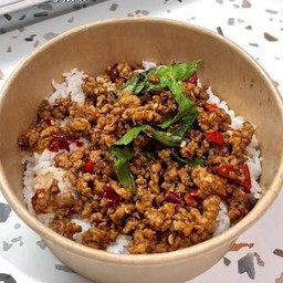 ข้าวกระเพราหมูสับ
