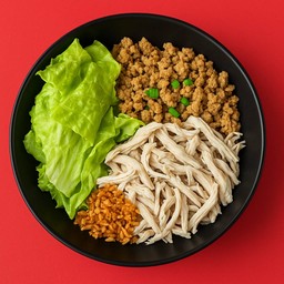 เส้นคลุกไก่ฉีก-หมูสับ