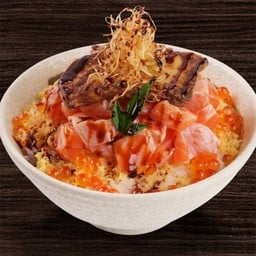 Salmon Bara Foie Gras Don