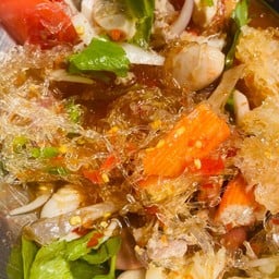 ONEละยำ&ข้าวหมูทอด By.เต่ายิ้ม @ตลาดปิงมาร์เช่่บางแก้ว