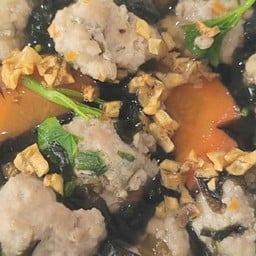 แกงจืดสาหร่ายหมูสับ