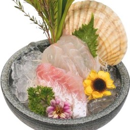 ปลากะพงแดงซาชิมิ