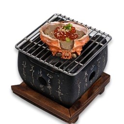 มันปูและไข่ปลาแซลมอน