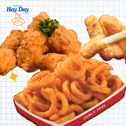 เซต เคอรี่ฟรายส์ ชีส เกะ