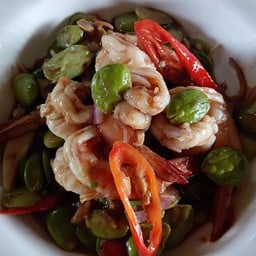 กุ้งผัดสตอ