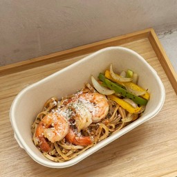 Chili Prawn And Lime Organic Rice Pasta