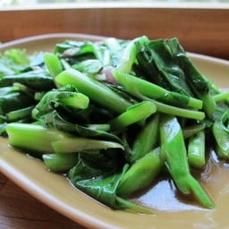 ผัดคะน้าน้ำมันหอย