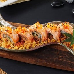 Spicy Salmon Foie Gras Roll