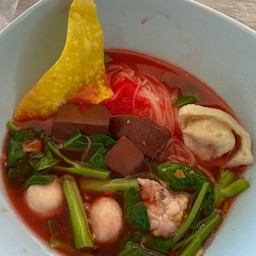 เส้นเล็ก เย็นตาโฟ